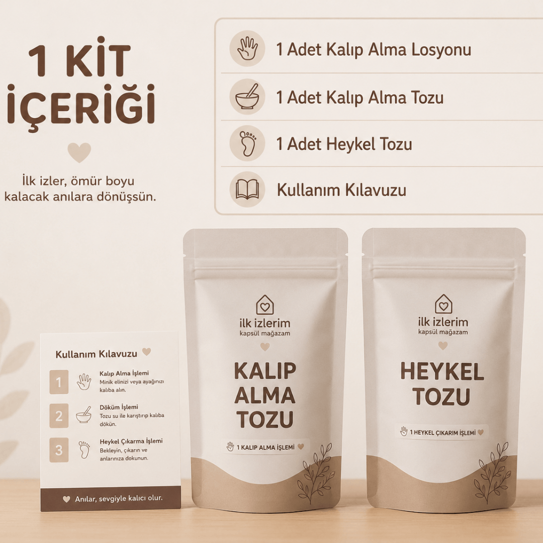 Luvoon™ Bebek Anı Heykel Kiti