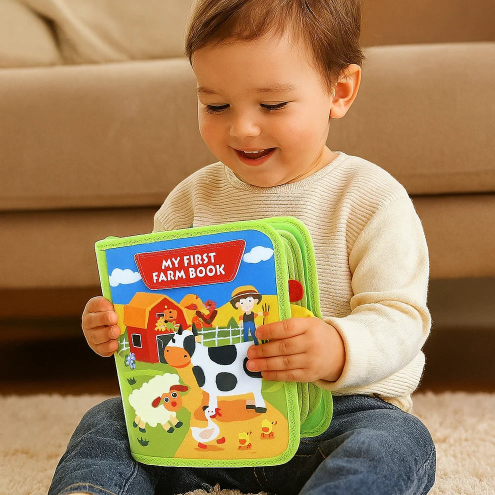 Luvoon™ Montessori Çiftlik Hikayesi Kitabı
