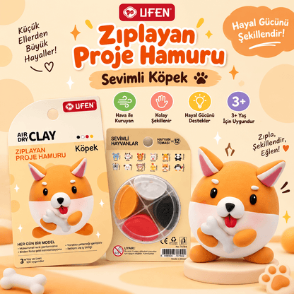 Luvoon™ Köpek Zıplayan Proje Hamuru