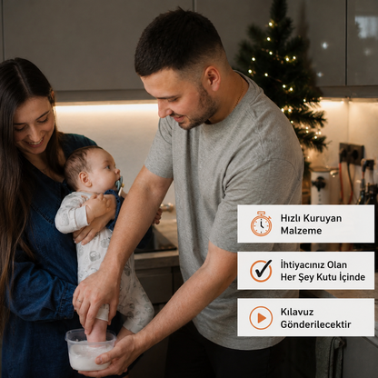 Luvoon™ Bebek Anı Heykel Kiti