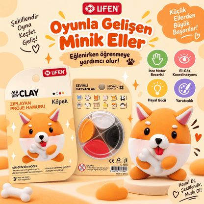Luvoon™ Köpek Zıplayan Proje Hamuru