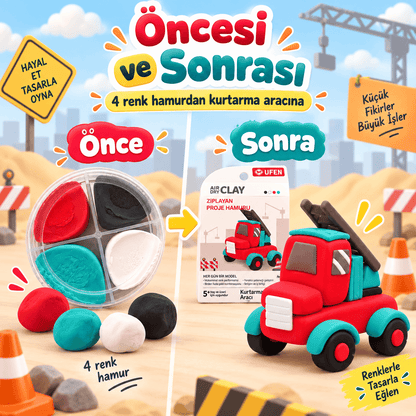 Luvoon™ Kurtarma Aracı Zıplayan Proje Hamuru