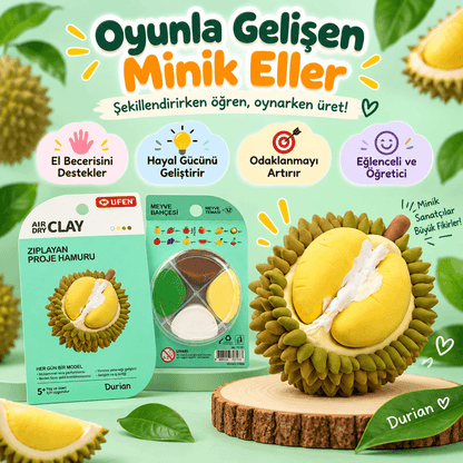Luvoon™ Durian Zıplayan Proje Hamuru