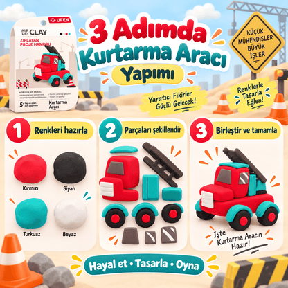 Luvoon™ Kurtarma Aracı Zıplayan Proje Hamuru