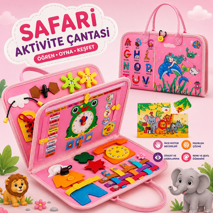 Luvoon™ Montessori Safari Çantası 5'i 1 Arada