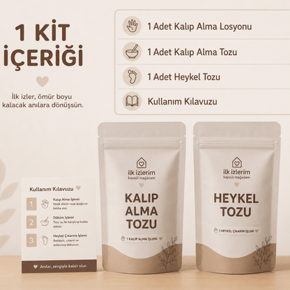 Luvoon™ Bebek Anı Heykel Kiti