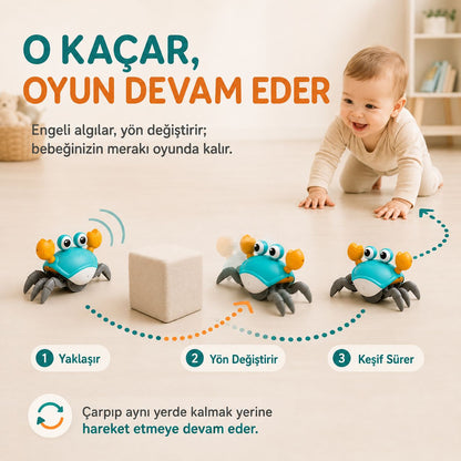 Luvoon™ Yengeç Emekleme Oyuncağı