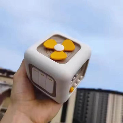 Luvoon™ Montessori 6'sı 1 Arada Eğitici Aktivite Küpü
